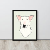 English Bull Terrier Portrait