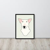 English Bull Terrier Portrait