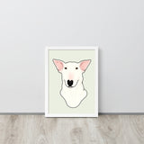 English Bull Terrier Portrait